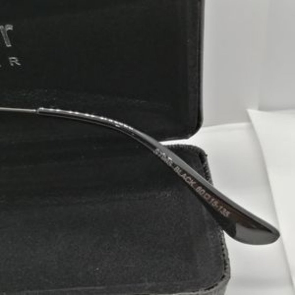 BNIB Stryker Gun Half Rimless Sunglass with Gray Gradient lenses - Picture 10 of 10
